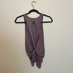 lululemon “all tied up tank”